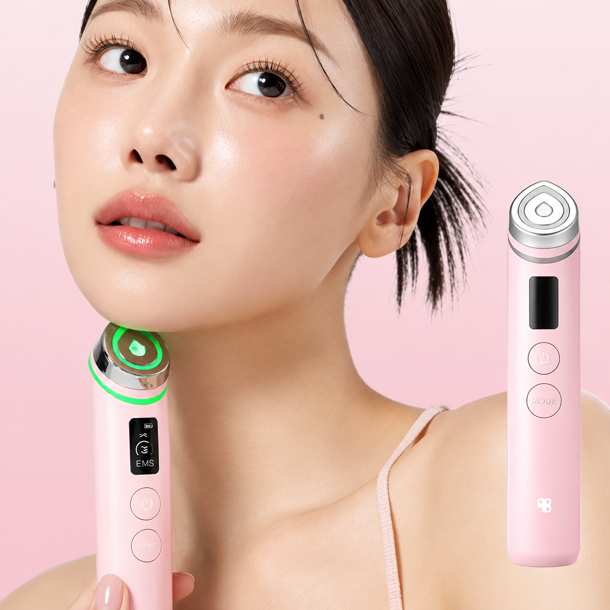 Medicube, Age-R Booster Pro Pink Edition, Dispozitiv Multifunctional de Ingrijire a Pielii